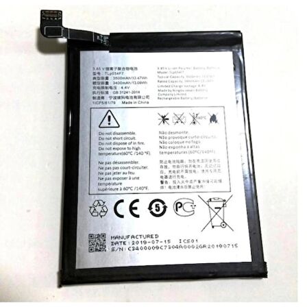 Alcatel 3 2019 5053Y 5053K 5039D Pil Batarya Tlp034F1