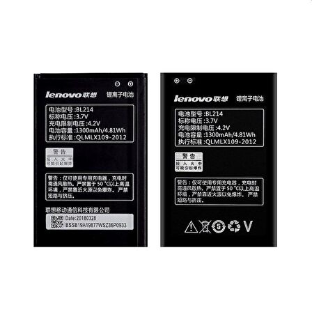 Lenovo A208T A305E A269 A300T Pil Batarya Bl214