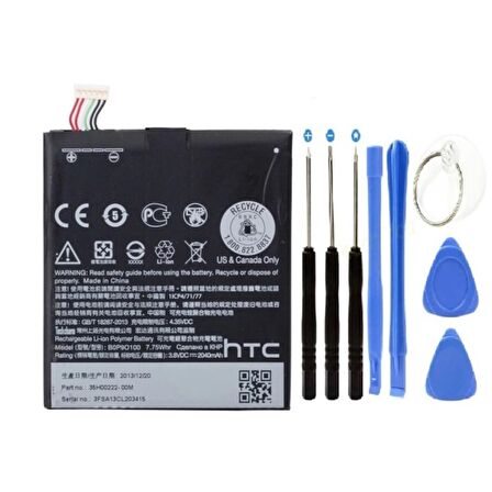 Htc Desire 610 Pil Batarya ve Tamir Seti B0P9O100