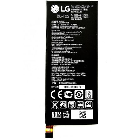 Lg Bl-T22 Zero H650 Batarya Pil