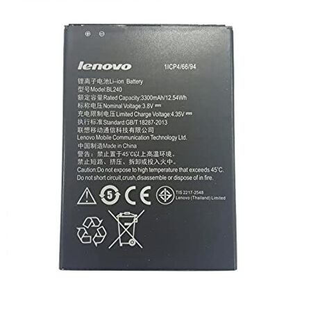 Lenovo Note 8 Bl240 A936 Batarya Pil 3300 Mah