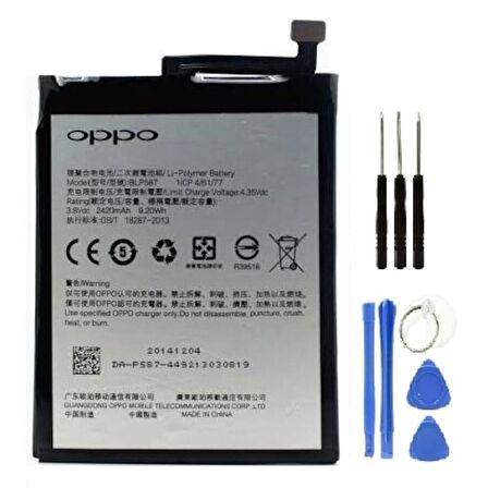 Oppo R1X Pil Batarya Bl587 Tamir Seti