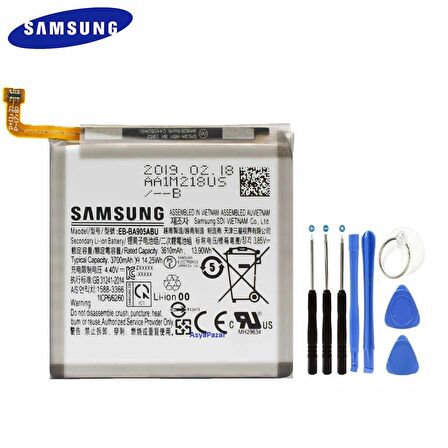 Samsung A80 2019 Pil Batarya Eb-Ba905Abu ve Tamir Seti 3700 Mah