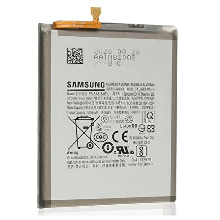 Samsung A31 Sm-A315 Pil Batarya Eb-Ba315Aby 4860 Mah