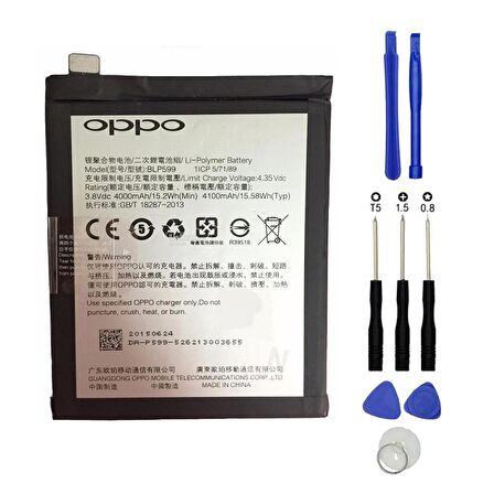 Oppo R7 Plus + Pil Batarya ve Tamir Seti Blp599
