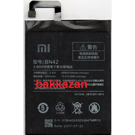 Xiaomi Redmi 4 Bn42 Batarya Pil