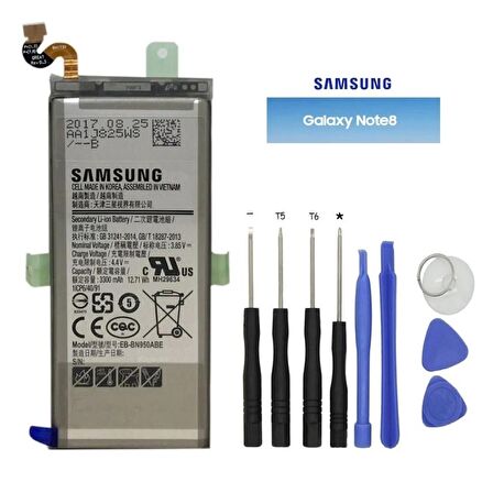Samsung Note 8 Pil Batarya Eb-Bn950Abe ve Tamir Seti