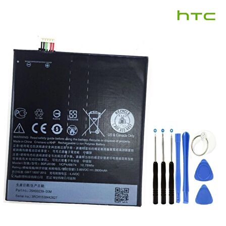 Htc Desire 828-830 Batarya Pil Bopjx100+Tamir Seti