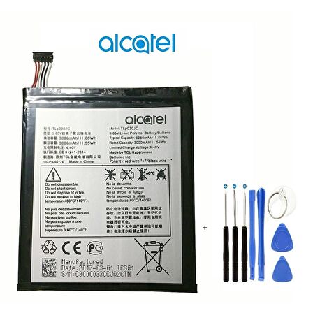 Alcatel A3 Xl Tlp030Jc 9000-9000X-9000D Pil Batarya ve Tamir Seti