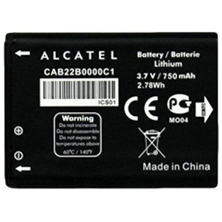 Alcatel Onetouch Ot-665 - X / Ot-356 Pil Batarya Cab22B0000C1