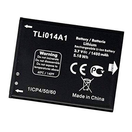 Alcatel One Touch Ot4033 Ot5020 Tli014A1 Batarya Pil