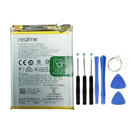Axya Oppo Realme 6 / 6i Pil Batarya BLP757+ Tamir Seti