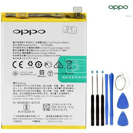 Oppo A12/A31 Pil Batarya Blp673+Tamir Seti Cph2083