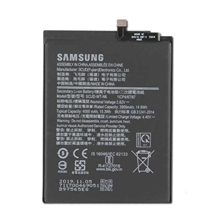 Samsung A10S A107 Pil Batarya 4000 Mah Scud-Wt-N6