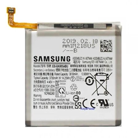 Samsung Galaxy A90 2019 Pil Batarya Eb-Ba905Abu 3610 Mah