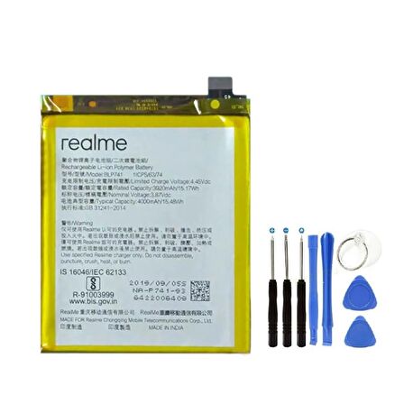 Realme XT Pil Batarya BLP741 ve Tamir Seti
