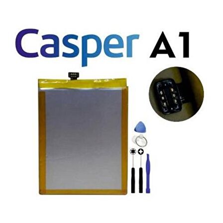 CASPER VİA A1 PİL BATARYA VE TAMİR SETİ