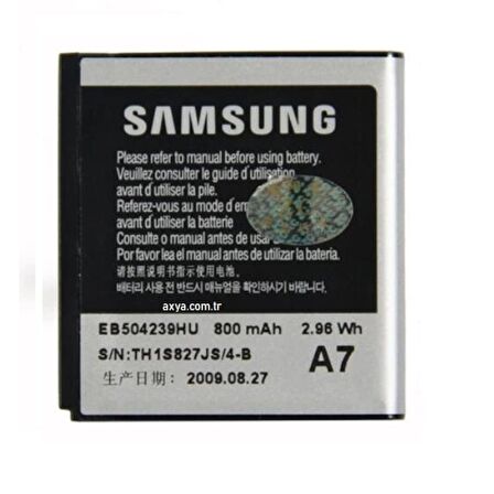Samsung S8000 S5200 Batarya Pil Eb504239Hu