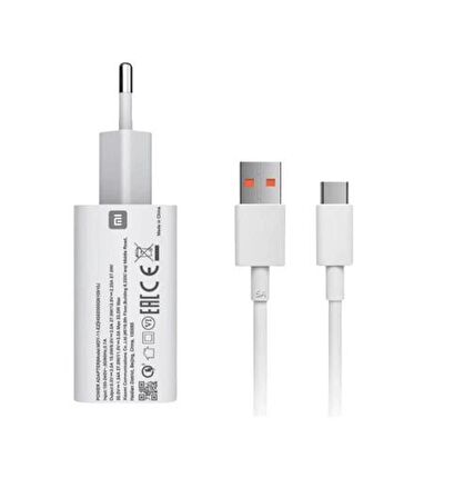 Xiaomi Mi A3 Turbo Şarj Cihazı Aleti 33W
