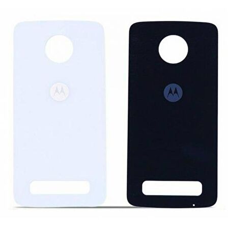 Motorola Moto Z Play Droid XT1635 Arka Pil Batarya Kapak Cam