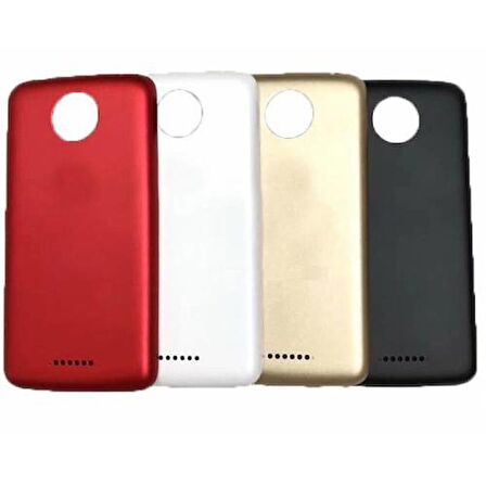 Motorola Moto C XT1755 XT1750 Arka Pil Batarya Kapak