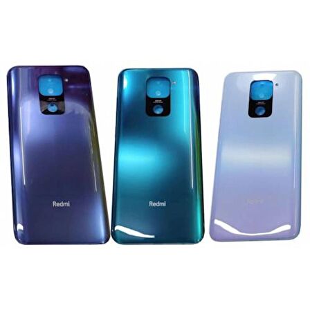 Xiaomi Redmi Note 9 Arka Pil Batarya Kapak Cam