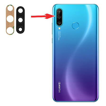 Huawei P30 Lite Kamera Lensi Camı