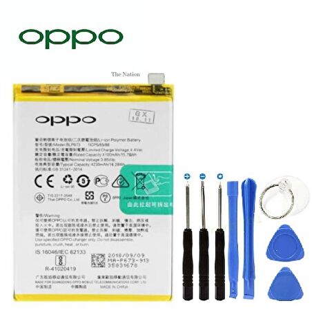 Oppo A91 Pil Batarya BLP765 + Tamir Seti