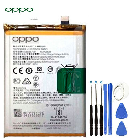 Oppo Reno 4 Pil Batarya BLP791 + Tamir Seti