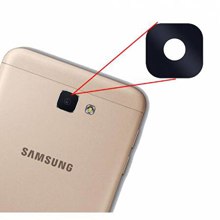 Samsung J5 Prime G570 / J7 Prime G610 Kamera Lensi Camı