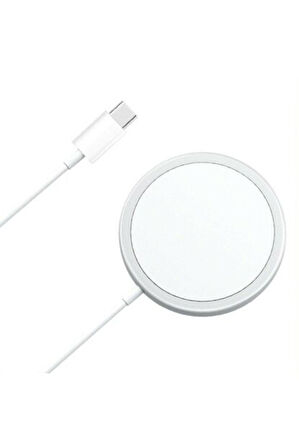Apple MagSafe Charger Kablosuz Şarj Aleti 11-12-13 Uyumlu