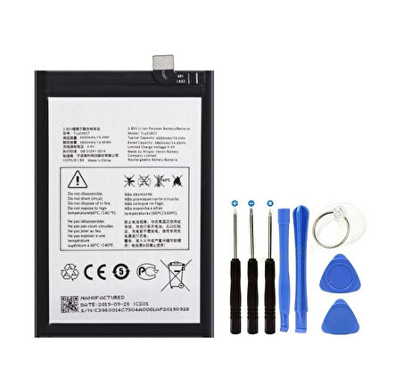 Alcatel 3X 2019 Pil Batarya ve Tamir Seti TLp038C7