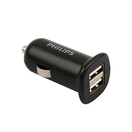 Philips 2'li USB Oto Şarj Cihazı Aleti DLP1502NB/51
