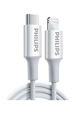 Philips Usb-c To Lightning Hızlı Şarj ve Data Kablosu 1 Mt. DLC2503V/51