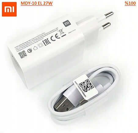 Xiaomi Note 10 Şarj Cihazı Aleti QC 3.0  MDY-10-EL 27W