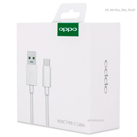OPPO Şarj ve Data Type-C Kablo Reno2 Z,RX17 Pro,A92s,Reno 3 Pro