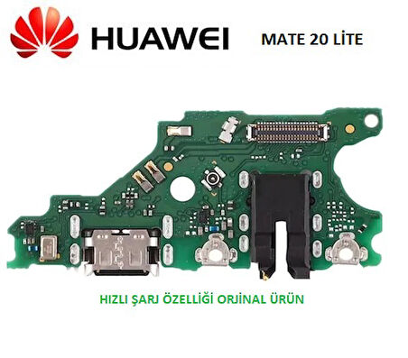 Huawei Mate 20 Lite Şarj Kulaklık Soket Mikrofon Bordu SNE-LX1