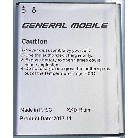 Generel Mobile Discovery E3 2 Mini Pil Batarya