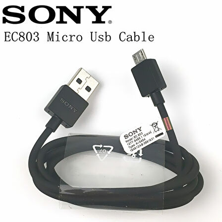 Sony Şarj Kablosu Micro Usb M4- E4- E5-M2 Şarj Data Kablosu