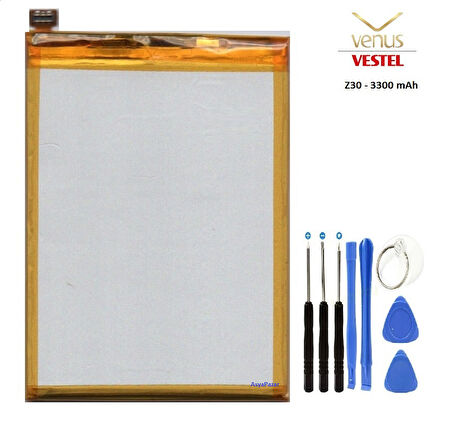 Vestel Z30 Pil Batarya ve Tamir Seti 3300 mAh