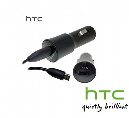 HTC One M7-M8-M9 Araç Şarj Başlık ve Kablo C800