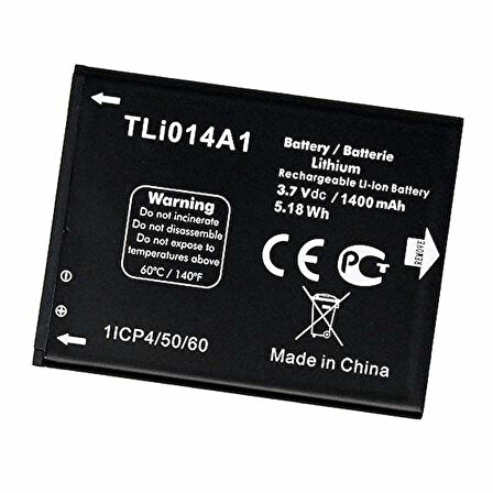 Vodafone 875 Smart 4 Mini One Touch Pop T 4010 TLi014A1 Batarya