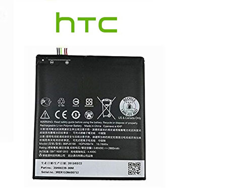 HTC ONE E9/E9 Plus Batarya Pil BOPJX100+ Tamir Seti