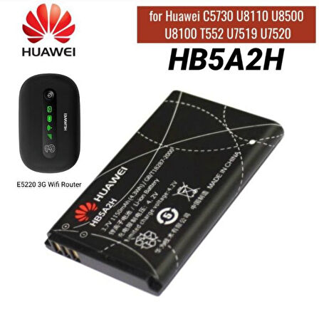 Turkcell T10 HB5A2H Batarya Pil Huawei HB5A2H