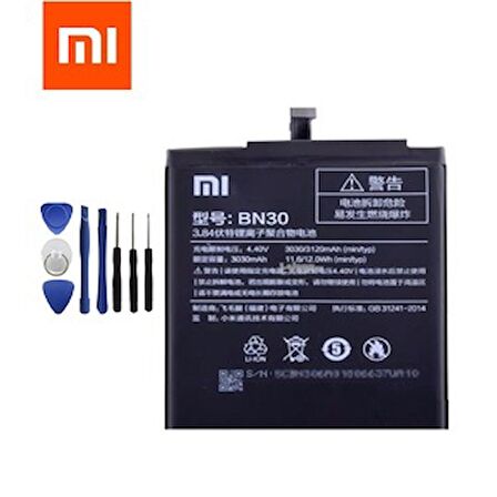 Xiaomi Redmi Mi 4A Pil Batarya BN30 ve Tamir Seti