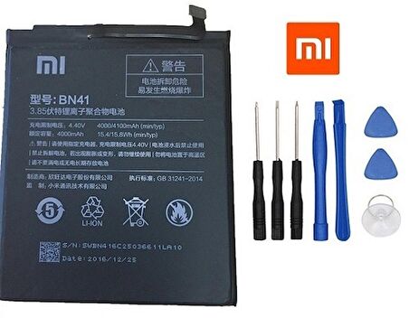 Xiaomi Redmi Note 4 Pil Batarya BN41 ve Tamir Seti