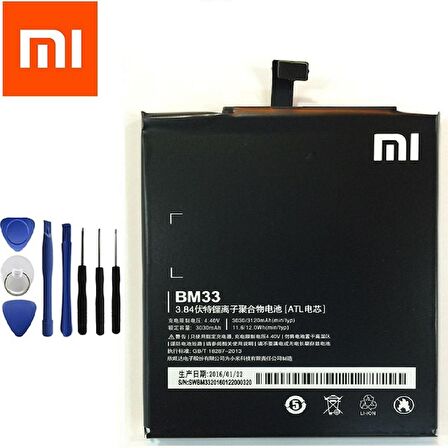 Xiaomi Mi 4i Pil Batarya BM33 ve Tamir Seti