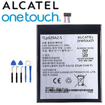 Alcatel İdol 3 5.5 TLp029A2-S Pil Batarya ve Tamir Seti