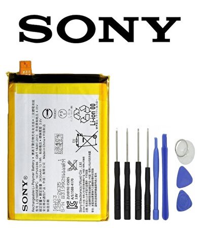 Sony Xperia Z5 Premium Pil Batarya LiS1605ERPC ve Tamir Seti