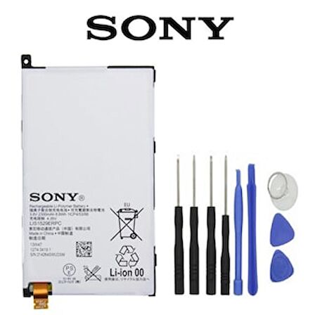 Sony Xperia Z1 Compact Mini Pil Batarya LiS1529ERPC ve Tamir Seti